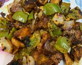 A picture of step 6 of Chicken tikka.