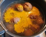 Foto del paso 13 de la receta: Albóndigas en salsa con patatas
