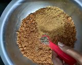 A picture of step 8 of Churma  gur Ladoo / churma laddu with Jaggery.