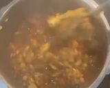 A picture of step 11 of Bisi Bele Bhat.