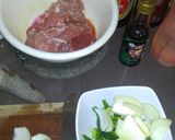 Foto langkah ke 1 dari resep Beef Yakiniku simple mirip HokBen.