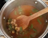 Foto del paso 3 de la receta: Sopa de Esther, garbanzo y ejote