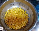 A picture of step 2 of Corn egg fry.