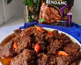 Foto langkah ke 5 dari resep Rendang Sapi bumbu instan.