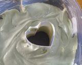 Foto langkah ke 4 dari resep Bolu Pandan kukus Keju Lumer.