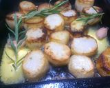 A picture of step 5 of Fondant Potatoes.