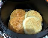 Foto del paso 7 de la receta: Hamburguesas caseras en salsa BBQ con papas