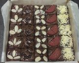 Foto langkah ke 8 dari resep Shiny fudge brownies.
