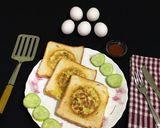 A picture of step 8 of Bread Egg Toast.
