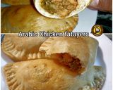 A picture of step 11 of Arabian Chicken Fatayers also in Pita wraps and pita pockets.
