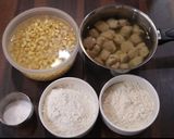 A picture of step 1 of Vegetarian snack Tandoori Soya Chaap.
