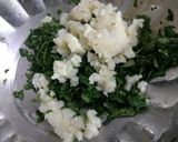 A picture of step 1 of Bajra methi puri.