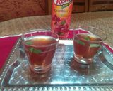 A picture of step 4 of Cranberry Mojitos.