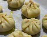 A picture of step 6 of Air Fried Modak.