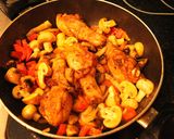 Foto del paso 4 de la receta: Gambas tortelineadas