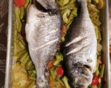 Foto del paso 2 de la receta: 214. Dorada con salteado de verduras / Horno