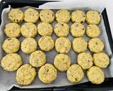 A picture of step 3 of Baked Falafel.
