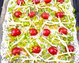 Une image de l'étape 2 de Focaccia aux tomates 🍅 et poivrons 🫑.