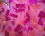 Foto langkah ke 3 dari resep Es susu merah.