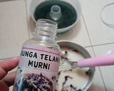 Foto langkah ke 4 dari resep 5. Puding susu bunga telang.