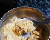 A picture of step 4 of Makhana pudding.