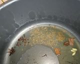 A picture of step 4 of Mutton pulav.