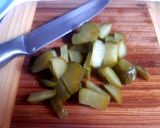 Uborkás borsos sertéstokány recept fázis 3 fotója