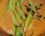 A picture of step 3 of Mirchi ka salan.