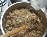 Foto del paso 5 de la receta: Risotto con pollo y champignon