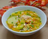 Hình bước làm 4 của món Bí đỏ nấu tôm băm