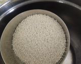 A picture of step 1 of Farali Modak (barnyard millet modak).