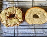 A picture of step 5 of Deany's bagel tuna melt.