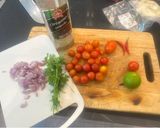 A picture of step 1 of SPICY Pico de Gallo - My amazing Fresh Tomotoe, Onion Spicy Mexican Salad - PERFECT :P.