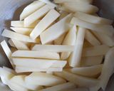 A picture of step 2 of French Fries.