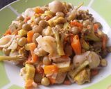 Foto del paso 6 de la receta: Ensalada tibia colorida🥗🥙🥑