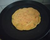 A picture of step 5 of Potato Chila.