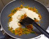 A picture of step 6 of Oats Idli.
