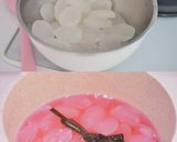 Foto langkah ke 2 dari resep Es Campur Jadul Kolang Kaling Kelapa Cincau Tape & Selasih.