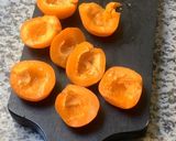 Une image de l'étape 2 de 🍑Confiture 🥖🥐🥞abricots 🫙🍑⏰back🖋️📚to school 🍳.