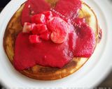 A picture of step 12 of Coconut creme stuffed pancakes.