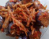 Foto langkah ke 4 dari resep Teri terong balado.