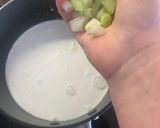 A picture of step 3 of Rice and Peas! (Beans).