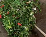 Foto langkah ke 4 dari resep Tumis Daun Pepaya.