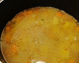 Foto del paso 6 de la receta: Sopa de habas con verduras y gambas