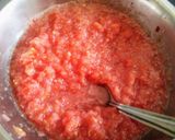 A picture of step 3 of Pav bhaji.