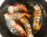 A picture of step 2 of Spicy Lobster Tails.