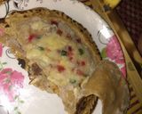 A picture of step 3 of Sweet Banana tutti frutti parantha.