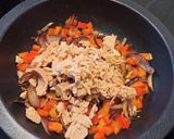 A picture of step 2 of Tuna Burritos.