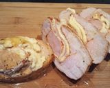 รูปขั้นตอนการทำที่ 3 ของ เนื้อหมูอบชีส Cordon Bleu Braten
