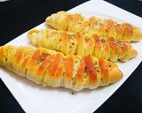A picture of step 6 of Maggi Masala chicken Braided Bread Rolls.